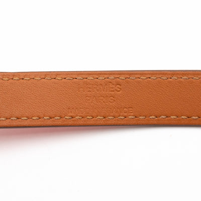 Kelly Double Tour Bracelet Rose Jaipur Leather