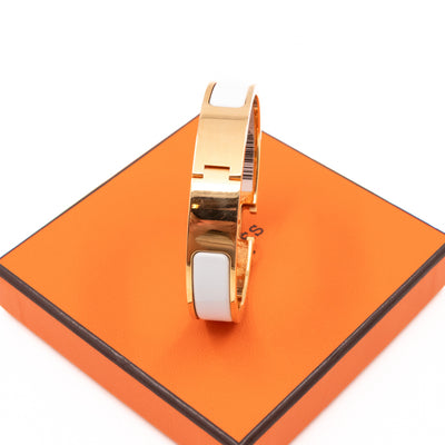 Clic H Bracelet White Gold