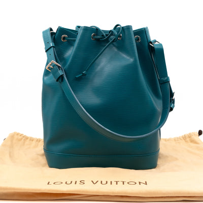 Noe Epi Leather Cyan