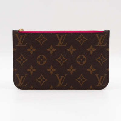Neverfull Pochette PM Monogram Pivoine
