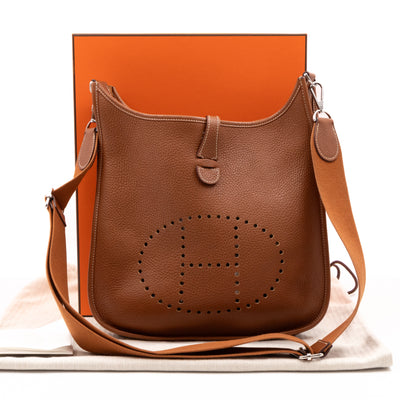 Evelyne III 29 Gold Leather