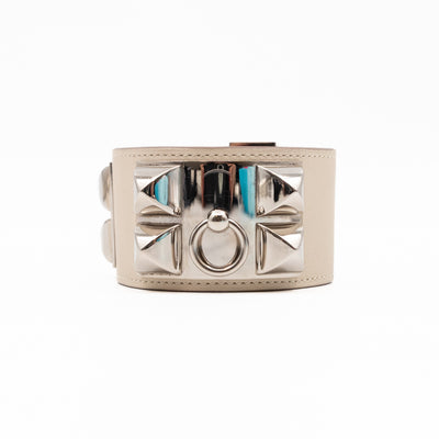 Collier de Chien White & Silver Bracelet