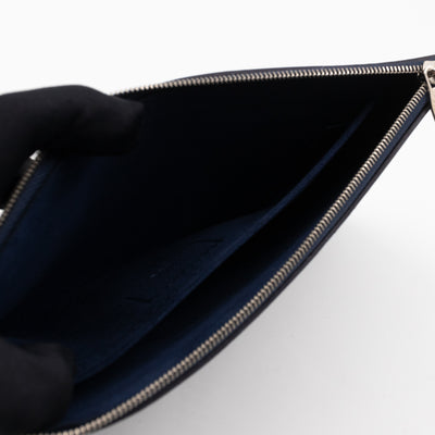 Neverfull Pochette Indigo Epi Leather