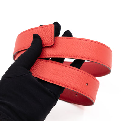 Collier de Chien Buckle & Reversible Leather Belt 75 cm