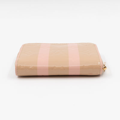 Zippy Coin Purse Vernis Rayures Dune
