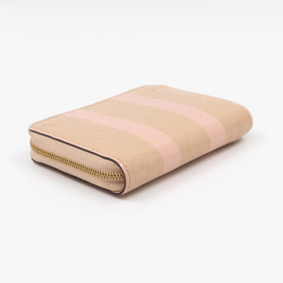 Zippy Coin Purse Vernis Rayures Dune