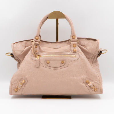 City Giant 12 Light Pink Leather Gold