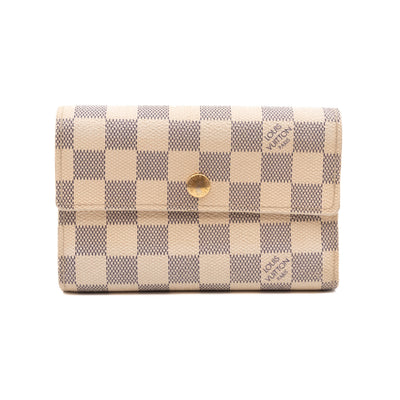 Alexandra Wallet Damier Azur