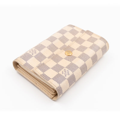 Alexandra Wallet Damier Azur