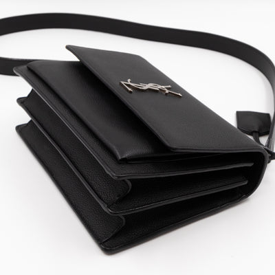 Sunset Medium Grained Leather Black