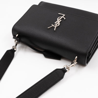 Sunset Medium Grained Leather Black
