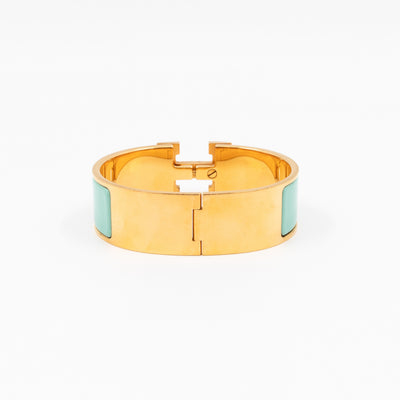 Clic Clac H Bracelet GM Mint Gold