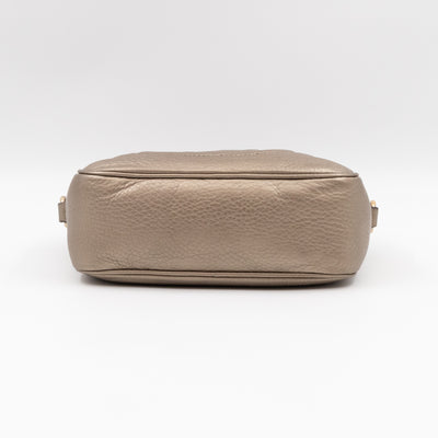 Disco Soho Champagne Metallic Leather