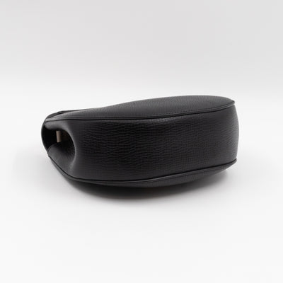 Drew Black White Leather Gold