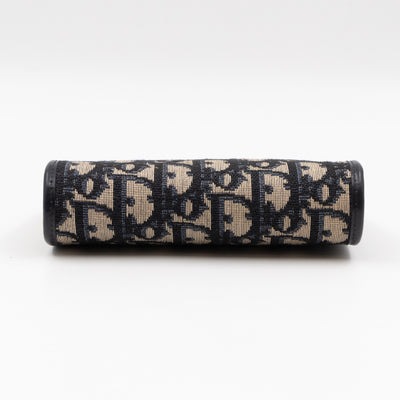 Pouch Blue Dior Oblique Jacquard