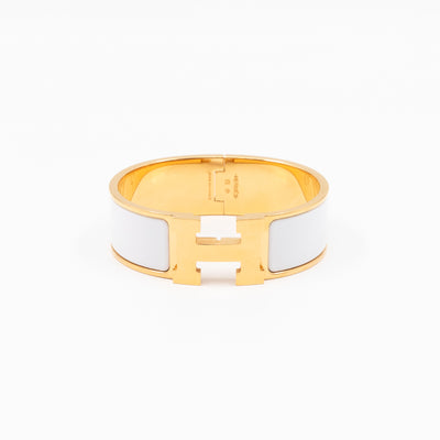 Clic Clac H Bracelet GM White Gold