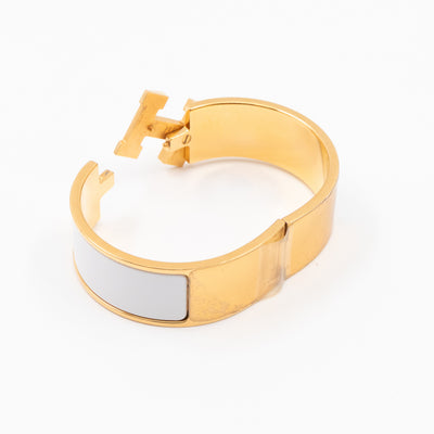 Clic Clac H Bracelet GM White Gold