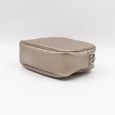 Disco Soho Champagne Metallic Leather