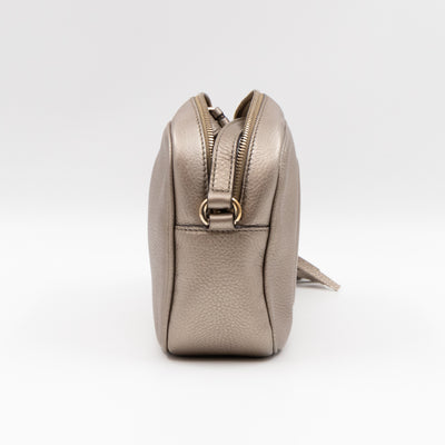 Disco Soho Champagne Metallic Leather