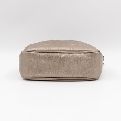 Disco Soho Champagne Metallic Leather