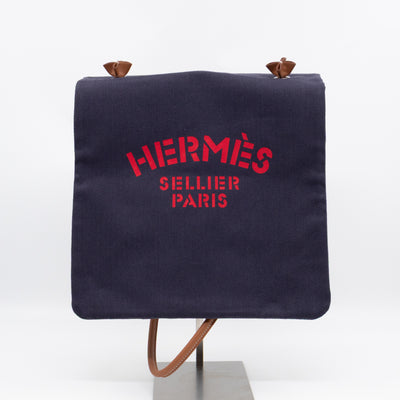 Aline Grooming Bag Bleu Indigo Canvas