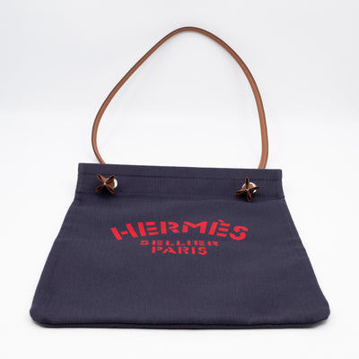 Aline Grooming Bag Bleu Indigo Canvas