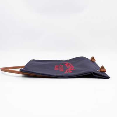 Aline Grooming Bag Bleu Indigo Canvas