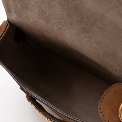 Lady Web Medium Brown Suede