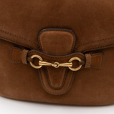 Lady Web Medium Brown Suede