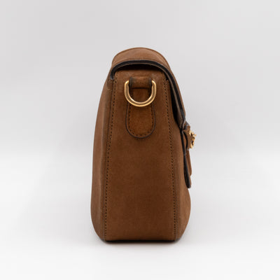 Lady Web Medium Brown Suede