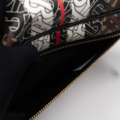 Medium TB Monogram E-canvas Bum Bag