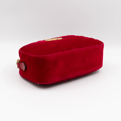 GG Marmont Mini Red Velvet