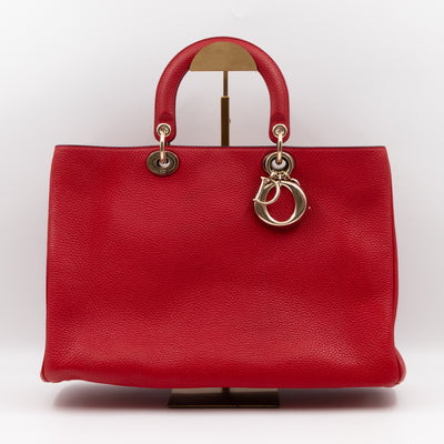 Diorissimo Medium Red Leather