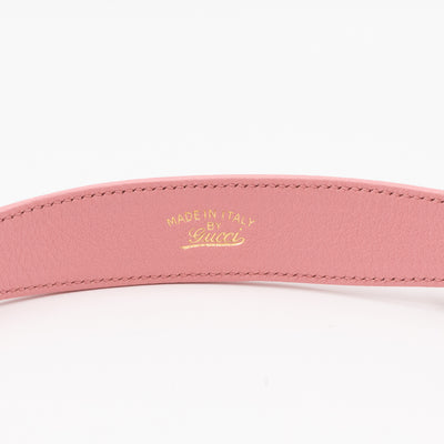 Aphrodite Small Shoulder Bag Light Pink Leather