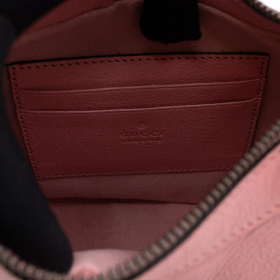 Aphrodite Small Shoulder Bag Light Pink Leather