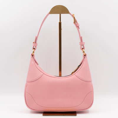 Aphrodite Small Shoulder Bag Light Pink Leather