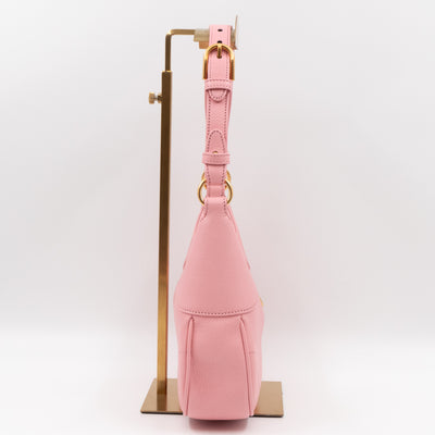 Aphrodite Small Shoulder Bag Light Pink Leather