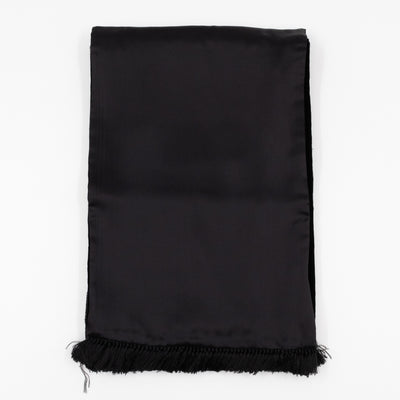 Velvet Stole Scarf Black