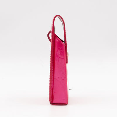 Cigarette Case Pink Vernis Leather