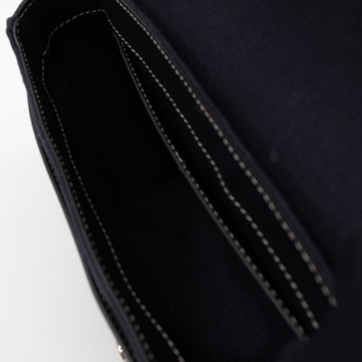 Note Shoulder Bag Navy Denim