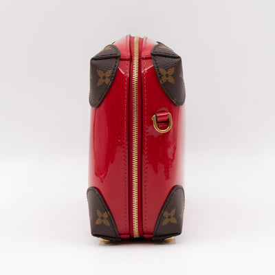 Venice Patent Miroir Scarlet Monogram