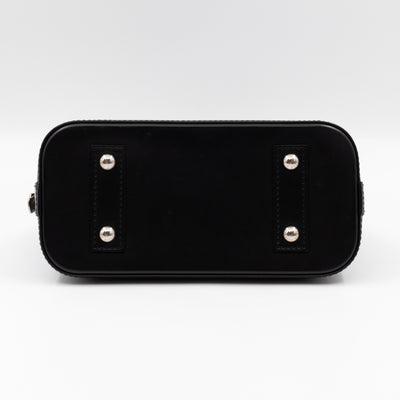 Alma BB Epi Leather Denim Blue Black