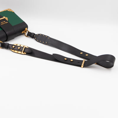 Cahier Biliardo Green & Black Leather