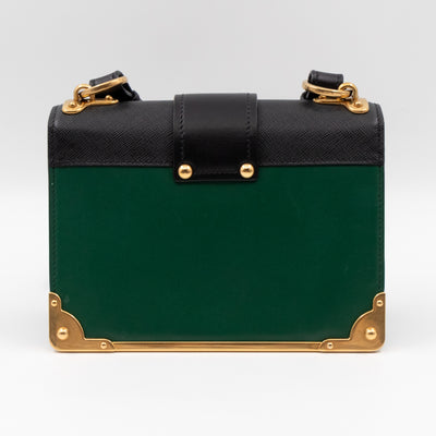 Cahier Biliardo Green & Black Leather
