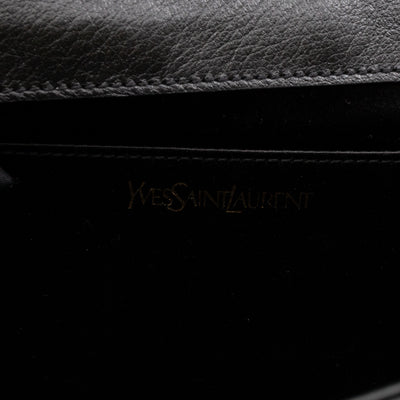 Belle De Jour Clutch Large Leather Black