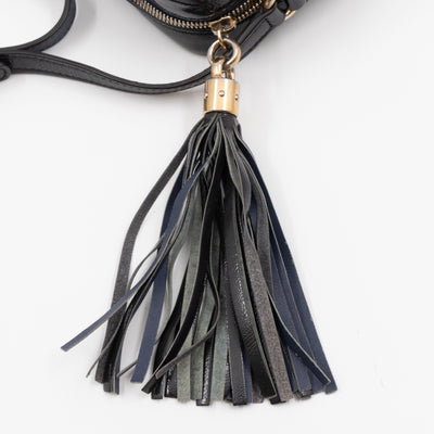 Disco Soho Dark Blue Patent Leather