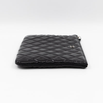Classic Medium O Case Black Patent Leather
