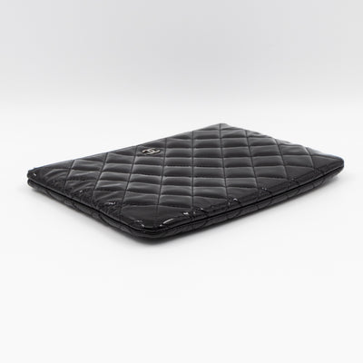 Classic Medium O Case Black Patent Leather