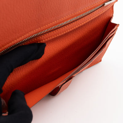 Bearn Wallet Orange Leather