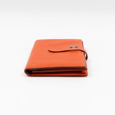 Bearn Wallet Orange Leather
